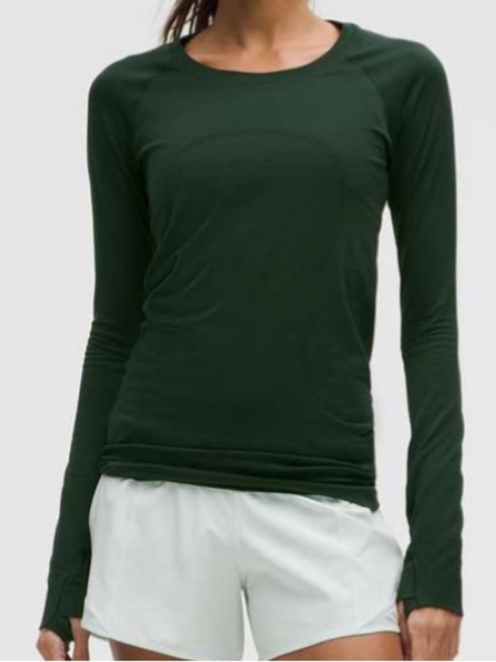 $78 Lululemon Swiftly Tech Long-Sleeve Shirt 2.0 *Hip Length